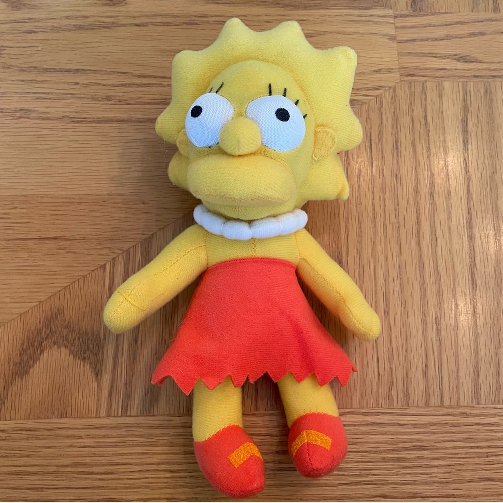 Vintage The Simpsons Lisa Plush
